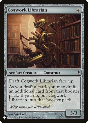 Cogwork Librarian<br /><span class="collector-number">Collector No. CNS-58</span>