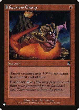 Reckless Charge<br /><span class="collector-number">Collector No. ODY-215</span>
