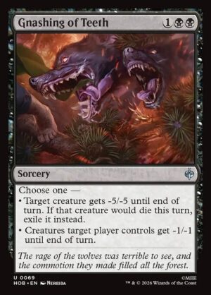 Gnashing of Teeth - Foil<br /><span class="collector-number">Collector No. 69</span>