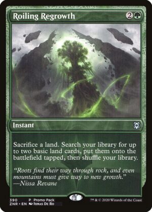 Roiling Regrowth - Foil<br /><span class="collector-number">Collector No. 390</span>