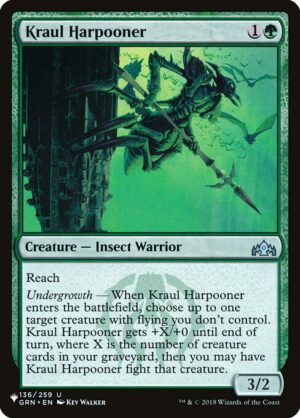 Kraul Harpooner<br /><span class="collector-number">Collector No. GRN-136</span>