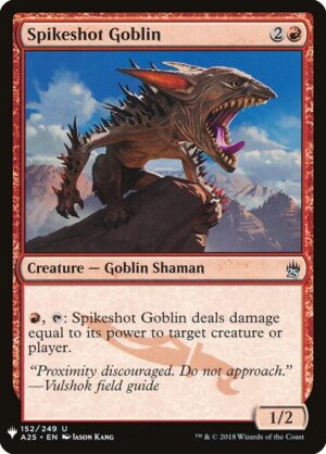 Spikeshot Goblin<br /><span class="collector-number">Collector No. A25-152</span>
