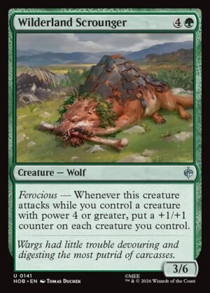 Wilderland Scrounger - Foil<br /><span class="collector-number">Collector No. 141</span>