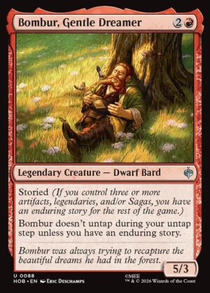 Bombur, Gentle Dreamer - Foil<br /><span class="collector-number">Collector No. 88</span>