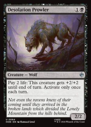 Desolation Prowler - Foil<br /><span class="collector-number">Collector No. 64</span>