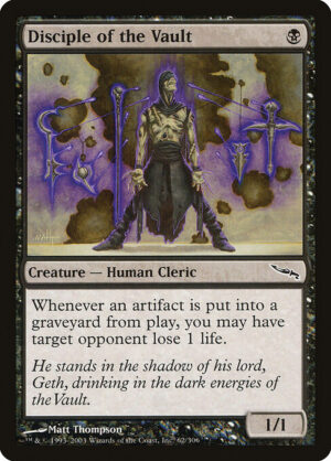 Disciple of the Vault - Foil<br /><span class="collector-number">Collector No. 62</span>