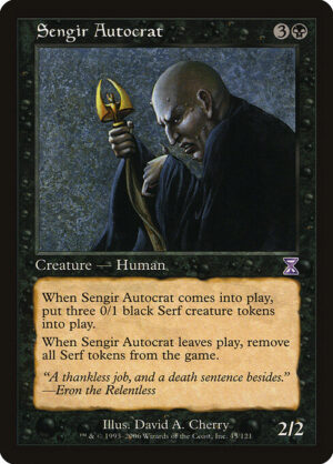 Sengir Autocrat<br /><span class="collector-number">Collector No. 45</span>