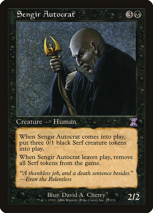 Sengir Autocrat — Time Spiral Timeshifted