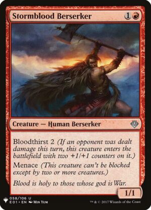 Stormblood Berserker<br /><span class="collector-number">Collector No. E01-58</span>