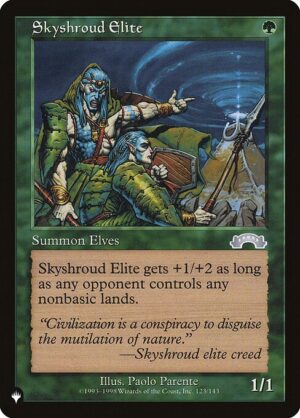 Skyshroud Elite<br /><span class="collector-number">Collector No. EXO-123</span>