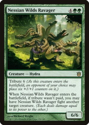 Nessian Wilds Ravager - Foil<br /><span class="collector-number">Collector No. 129</span>