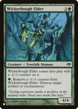 Wickerbough Elder<br /><span class="collector-number">Collector No. EVE-80</span>