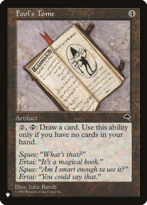 Fool's Tome<br /><span class="collector-number">Collector No. TMP-289</span>