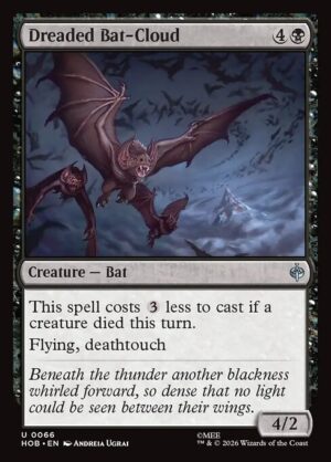 Dreaded Bat-Cloud - Foil<br /><span class="collector-number">Collector No. 66</span>