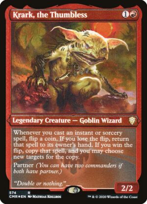 Krark, the Thumbless - Etched<br /><span class="collector-number">Collector No. 574</span>