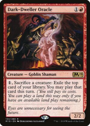 Dark-Dweller Oracle - Foil<br /><span class="collector-number">Collector No. 134</span>