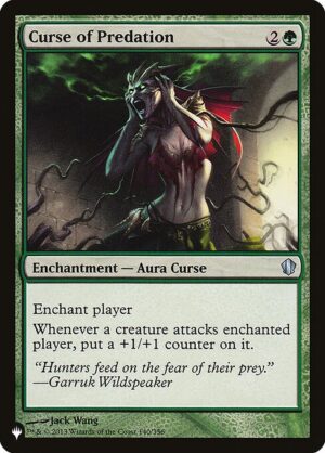 Curse of Predation<br /><span class="collector-number">Collector No. C13-140</span>