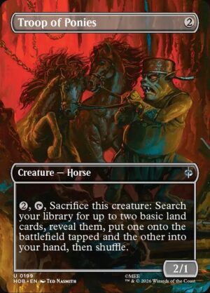 Troop of Ponies - Foil<br /><span class="collector-number">Collector No. 199</span>