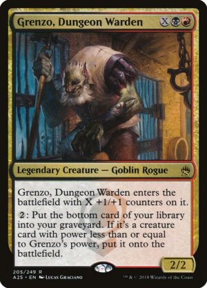 Grenzo, Dungeon Warden<br /><span class="collector-number">Collector No. 205</span>