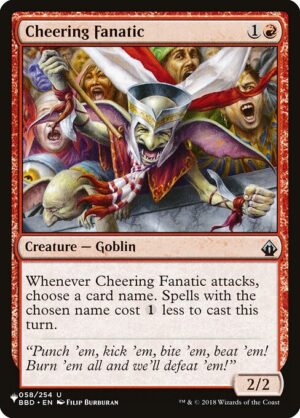 Cheering Fanatic<br /><span class="collector-number">Collector No. BBD-58</span>