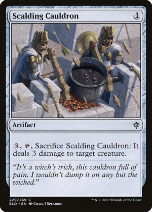 Scalding Cauldron - Foil<br /><span class="collector-number">Collector No. 229</span>