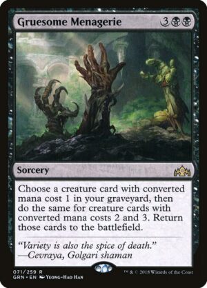 Gruesome Menagerie<br /><span class="collector-number">Collector No. 71</span>