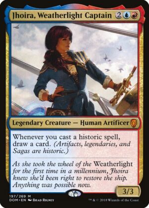 Jhoira, Weatherlight Captain - Foil<br /><span class="collector-number">Collector No. 197</span>