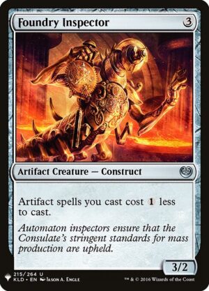 Foundry Inspector<br /><span class="collector-number">Collector No. KLD-215</span>