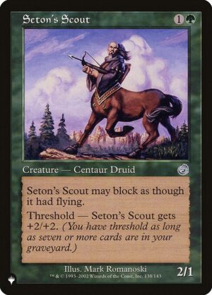 Seton's Scout<br /><span class="collector-number">Collector No. TOR-138</span>