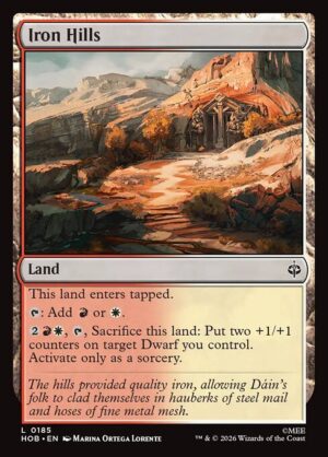 Iron Hills - Foil<br /><span class="collector-number">Collector No. 185</span>