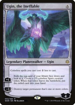 Ugin, the Ineffable<br /><span class="collector-number">Collector No. 2</span>