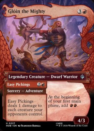 Glóin the Mighty // Easy Pickings - Foil<br /><span class="collector-number">Collector No. 227</span>