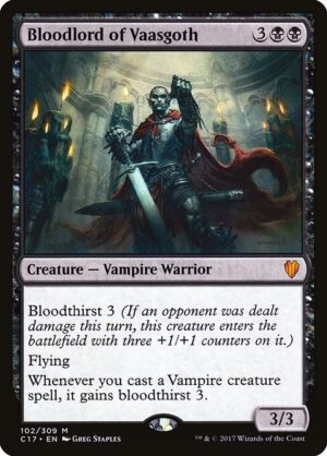 Bloodlord of Vaasgoth<br /><span class="collector-number">Collector No. 102</span>