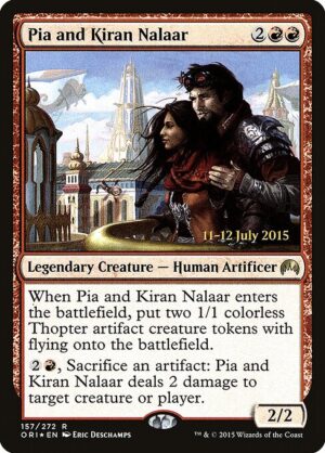 Pia and Kiran Nalaar - Foil<br /><span class="collector-number">Collector No. 157s</span>
