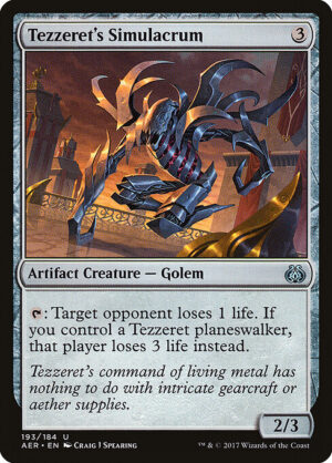Tezzeret's Simulacrum<br /><span class="collector-number">Collector No. 193</span>