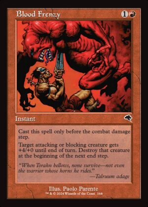 Blood Frenzy<br /><span class="collector-number">Collector No. TMP-164</span>