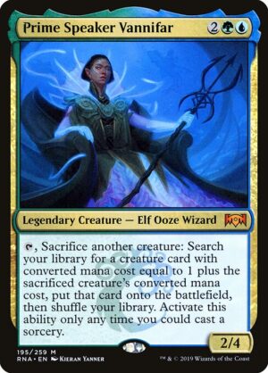 Prime Speaker Vannifar<br /><span class="collector-number">Collector No. 195</span>