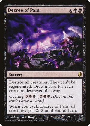 Decree of Pain<br /><span class="collector-number">Collector No. 72</span>