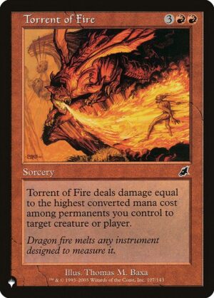 Torrent of Fire<br /><span class="collector-number">Collector No. SCG-107</span>