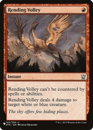Rending Volley<br /><span class="collector-number">Collector No. DTK-150</span>