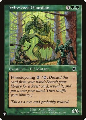 Wirewood Guardian<br /><span class="collector-number">Collector No. SCG-132</span>
