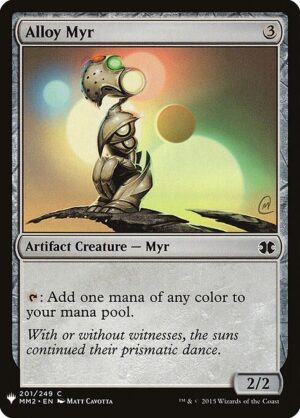 Alloy Myr<br /><span class="collector-number">Collector No. MM2-201</span>