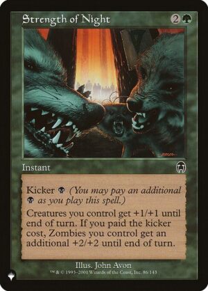 Strength of Night<br /><span class="collector-number">Collector No. APC-86</span>