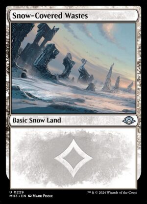 Snow-Covered Wastes - Foil<br /><span class="collector-number">Collector No. 229</span>