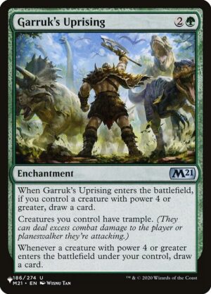 Garruk's Uprising<br /><span class="collector-number">Collector No. M21-186</span>