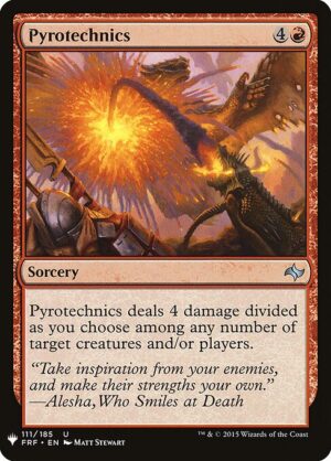 Pyrotechnics<br /><span class="collector-number">Collector No. FRF-111</span>