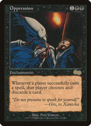 Oppression<br /><span class="collector-number">Collector No. 143</span>