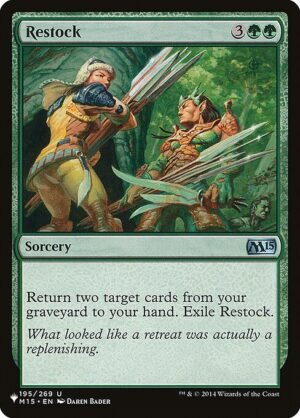 Restock<br /><span class="collector-number">Collector No. M15-195</span>