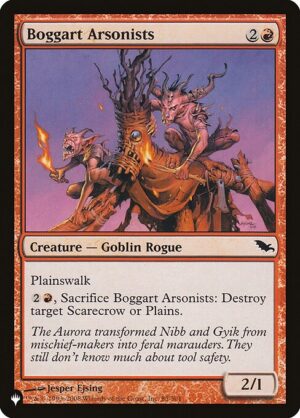 Boggart Arsonists<br /><span class="collector-number">Collector No. SHM-85</span>
