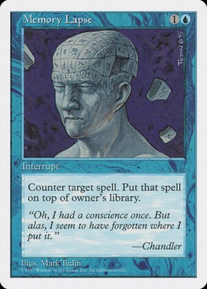Memory Lapse<br /><span class="collector-number">Collector No. 103</span>
